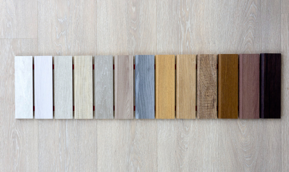 muestras madera diferentes colores especies suelos laminados parquet muestras madera multicolor produccion suelos rodapies