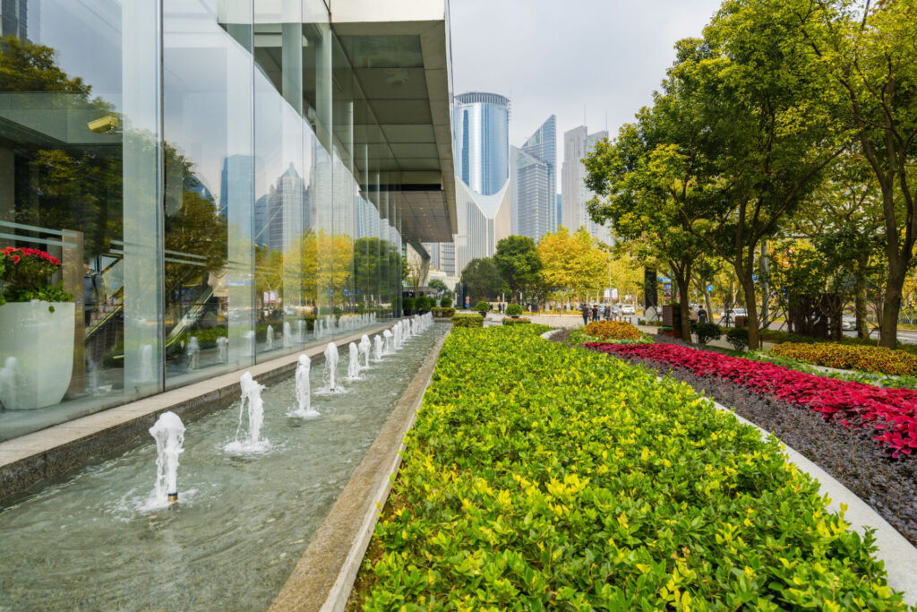 edificio oficinas centro financiero lujiazui shanghai china 1